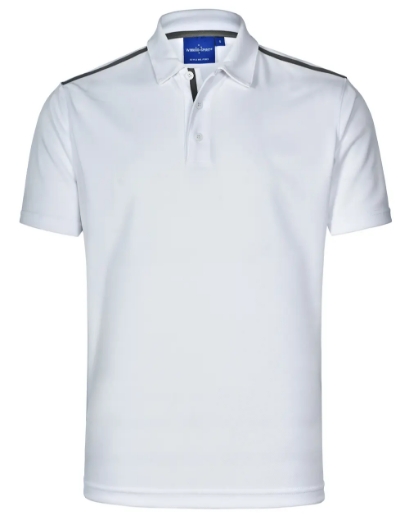 Picture of Winning Spirit, Mens Rapid Cool S/S Contrast Polo